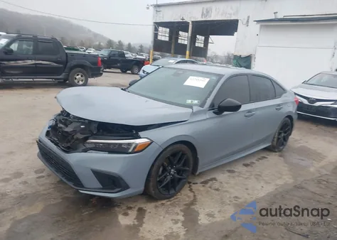 2024 Honda Civic Sport из США, поврежденный, VIN 2HGFE2F56RH512673